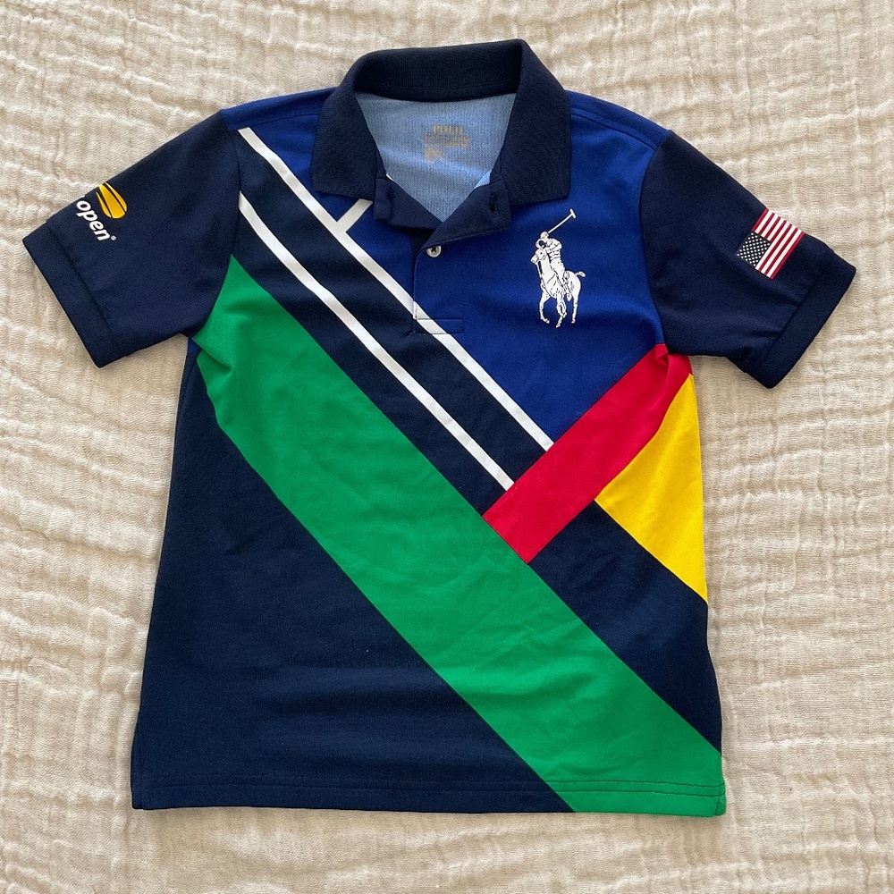 Boys Ralph Lauren Polo US Open Polo Shirt